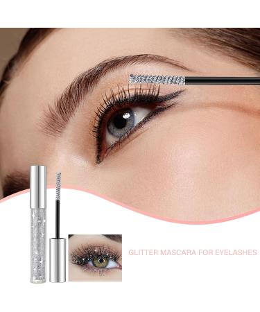Eyelash Mascara - Shiny Shiny Mascara | Eyelash Colors Shiny Eyelash Colors Lengthen Eyelash Mascaras For Long Eyes Dry And Glitter Mascaras Hard - Buy Online on GoSupps.com