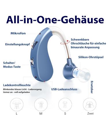 Britzgo Portable Blue Couple 1204-Blue2: Rechargeable Long Battery Life High-Resolution Sound & Noise Suppression - Buy Online on GoSupps.com