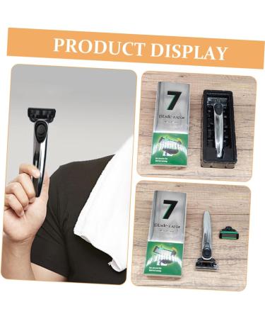 Ipetboom Disposable Razor Blades Set - Professional Short Handle Razor for Men - Perfect for Grass Mowing & Grooming - Buy Online on GoSupps.com