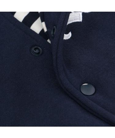 Famuka Baby Jacket Kids Baseball Coat 6-9 Months Navy - Unisex Boys Girls Outerwear - Buy Online on GoSupps.com