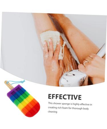 FOMIYES Exfoliating Bath Ball Sponge - Cute Shower Body Scrubber for Smooth Skin - International Shipping - Buy Online on GoSupps.com