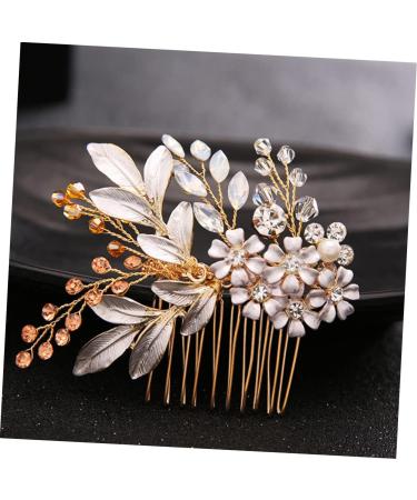 FRCOLOR Wedding Hair Clip Beige Bath Towel Decorative Hair Clips for Women Hairpins Hair for Women Ice Face Mold Pearl Hair Barrettes Tiara Women Hair Accessories Bride European Style - Buy Online on GoSupps.com