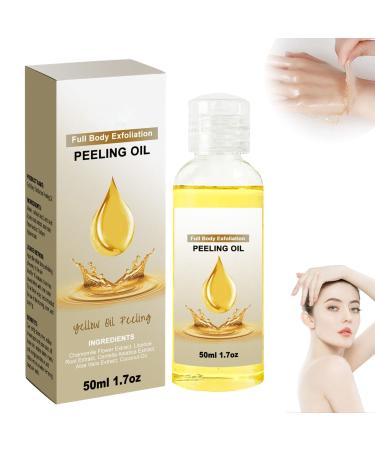 behound FullBody Exfoliation PeelingOil Body Exfoliate Peeling Oil Old Yellow Peeling Oil 2023 New Old Natural Spot Yellow Peeling Oil (1 Pcs)