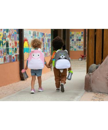 Chicco Rabbit Backpack & Pop-Up Cup Set Cute Pink Kids Backpack & 350ml Drinking Cup for Ages 2+ - Buy Online on GoSupps.com