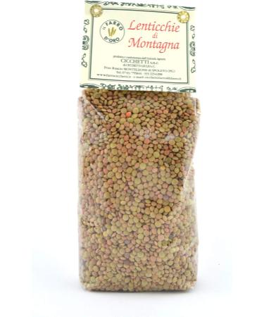 IL FARRO D'ORO Dried Umbrian Mountain Lentils Castelluccio di Norcia Variety 1kg 2x500g - Buy Online on GoSupps.com