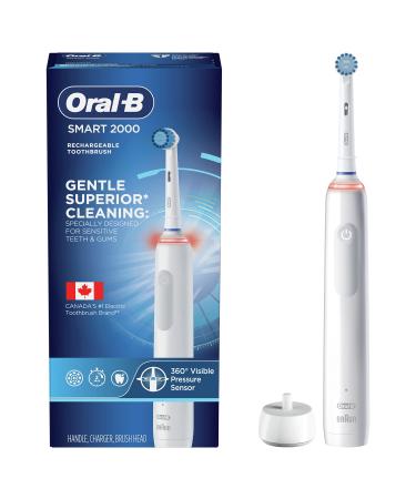 Oral-B Smart 2000 Electric Rechargeable Toothbrush white