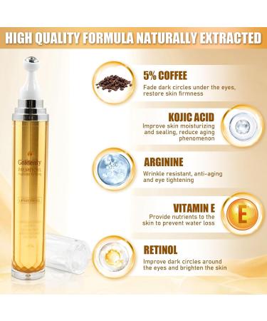 Best Caffeine Eye Cream for Dark Circles & Wrinkles | Anti-Aging Eye Care for Men & Women - Buy Online on GoSupps.com