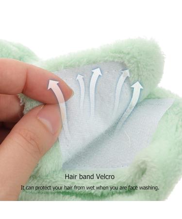 Lurrose Big Eyes Headband Cute Cartoon Magic Tape Headband for Makeup & Spa (Mint Green) - Buy Online on GoSupps.com