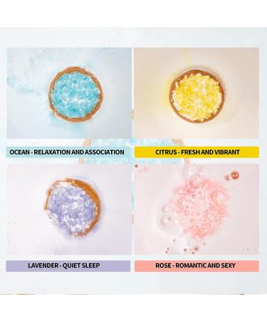 NNAA Volcanic Salt Bath Bomb - Moisturizing Exfoliating Coarse Salt Bath Ball - Purple - Buy Online on GoSupps.com