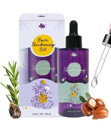 Jeruytgh Natural hair oils for Organic Hair Density Oil Hair Thickening Scalp Oil Scalp oil for thickness 70 ml hair growth oil Organic hair thickening oil for daily use - Buy Online on GoSupps.com