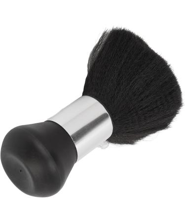 Hair Cutting Neck Dust Brush Black Hairdressing Powder Brush Ergonomic Face Neck Hair Dust Brush Salon Barber Tool for Home Salon - Buy Online on GoSupps.com