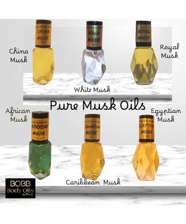 Body Oils by Brenda African Musk Oil - Concentrated Perfumed Oil - No Alcohol - Scented Oil - Light Clean Musk (1 fl. oz.) - Buy Online on GoSupps.com