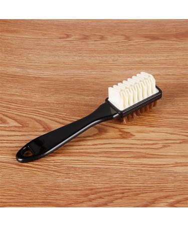 Home Shoes Brushes 2-Sided Cleaning Brush Rubber Eraser Set Fit for Suede Nubuck Shoes Stain Dust Shoes Brush Steel Plastic Rubber Boot Cleane Bathroom Tool Brush Onecolor - Buy Online on GoSupps.com