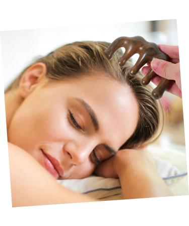 Sewoart Sandalwood Comb Massager | Wooden Scalp Massage Tool | Chinese Head Massage Comb - Buy Online on GoSupps.com