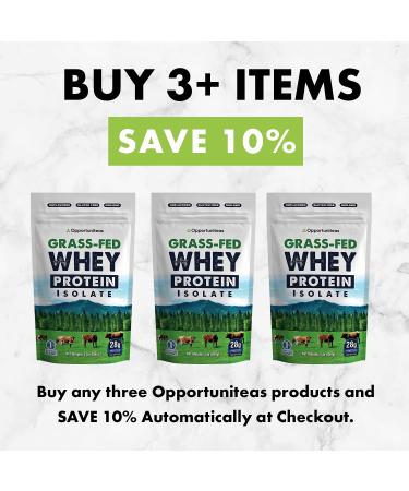 Grass Fed Whey Protein Powder Isolate - Unflavored - Low Carb Keto & Paleo Diet Friendly - Pure Grass-Fed Protein for Shakes  Smoothies  Drinks & Recipes- Non GMO & Gluten Free - 1 Pound Unflavored 1 Pound (Pack of 1) - Buy Online on GoSupps.com