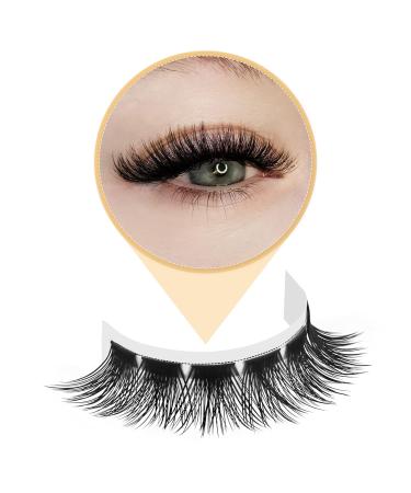 Buy Individual Eyelash Clusters - Mega C Curl Mix 12-18mm | DIY Eyelash Extensions for Stunning Eye Makeup - Buy Online on GoSupps.com