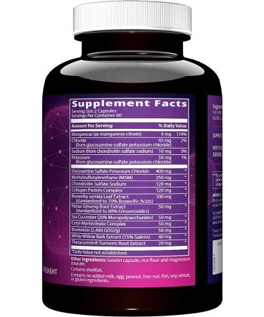 MRM Joint Synergy - 120 Capsules for Joint Health & Mobility - Buy Online on GoSupps.com