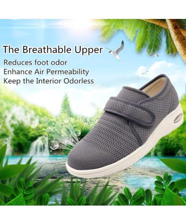 Secret Slippers Women's Air Cushion Adjustable Walking Shoes - Dark Gray - Buy Online on GoSupps.com