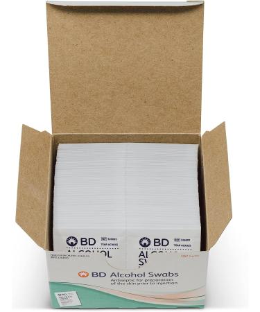 BD Alcohol Wipes 1-Ply, 70% Isopropyl Alcohol, 200 Individually-Wrapped Prep Pads - Pack of 1200 - Buy Online on GoSupps.com