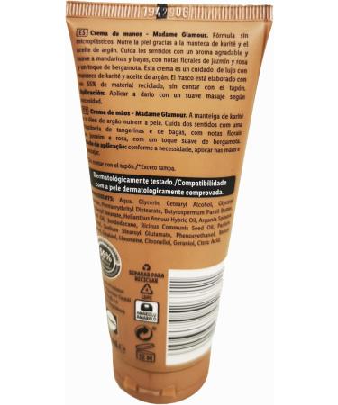 Mann Schr der Suddenly Madame Hand Cream with shea butter and argan oil 100 ml - Buy Online on GoSupps.com