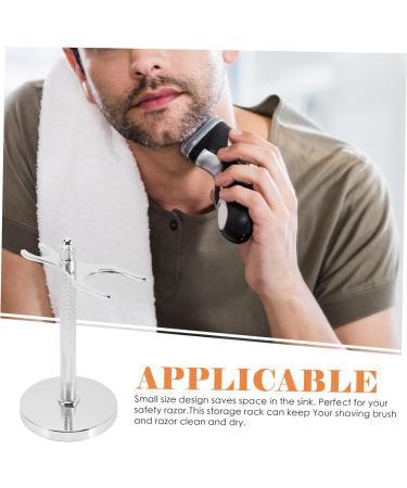 Aluminum Alloy Shaver Holder | Hairdresser Organizer & Razor Stand for Perfect Grooming - Buy Online on GoSupps.com