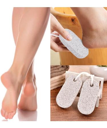 Pumice Stone Foot Scrubber Set - Callus Remover for Exfoliation | 4PCS Foot File for Feet, Hands & Body - Buy Online on GoSupps.com