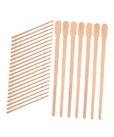 Beatifufu 100 st wax pencil for hair removal nasal hair cutter nose hair removal wax hair removal wax wax female body hair wax rod wax bars