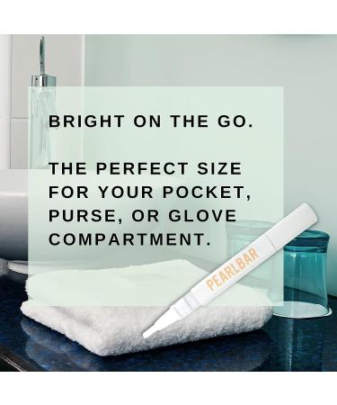 PearlBar Premium Teeth Whitening Pen | Peroxide-Free | Advanced Stain Removal for Men & Women - Buy Online on GoSupps.com