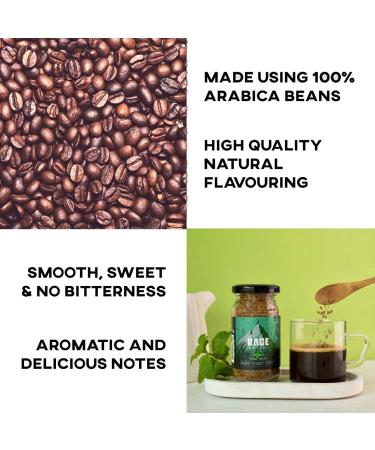 Instant Coffee Combo Pack of 2 - Butterscotch Delight & Irish Hazelnut (Flavoured Instant Coffee 50gms each made using premium Arabica Beans) Glass Bottle - Buy Online on GoSupps.com