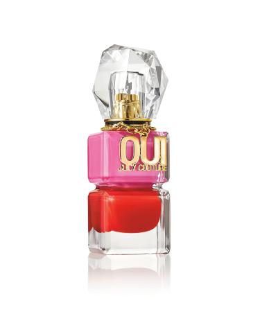 Juicy Couture Oui Eau De Parfum Women's Perfume with Notes of Watermelon Jasmine & Techno Woods - Fruity & Floral EDP Spray 1.7 Fl Oz (Pack of 1)