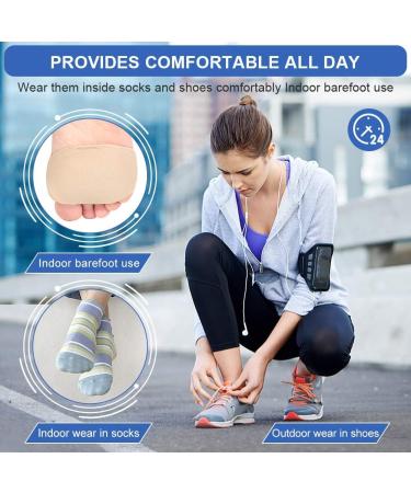 Metatarsal Pad & Foot Cushion Haofy Soft Gel Forefoot Pads for Morton's Neuroma Pain Relief | Buy 1 Pair Internationally - Buy Online on GoSupps.com