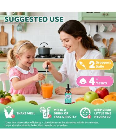 21 in 1 Herbal Gut Cleanse Drops Wormwood Black Walnut Zeolite Chlorella 10B Probiotics & Clove Supports Digestive Health Liquid Detox for Adults & Kids Alcohol-Free Strawberry Flavor 2oz Strawberry 2 Fl Oz (Pack  - Buy Online on GoSupps.com