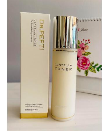 Buy Dr.PEPTI Centella Toner 180ml - Soothing Hydration for All Skin Types | Fast International Shipping - Buy Online on GoSupps.com
