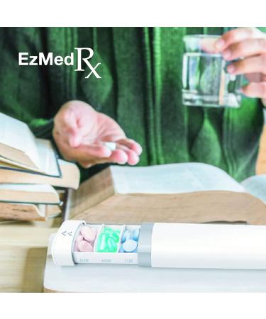 7 Day Pill Organizer - Large Capacity Pill Box for Supplements Vitamins & Medication | Custom Made Elegant Design - Buy Online on GoSupps.com