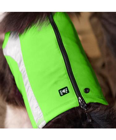 Hurtta Polar Dog Vest - XS Yellow Safety Vest for Dogs | International Shipping - Buy Online on GoSupps.com