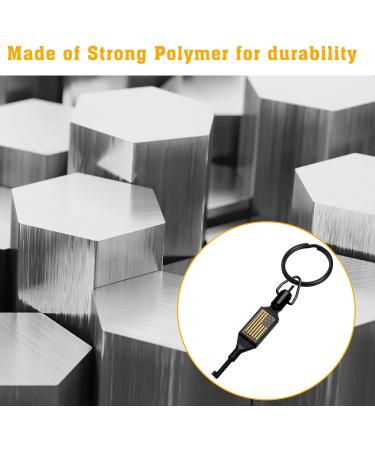 JOTOVO Flat Swivel Handcuff Key - Universal Cuff Key with Detachable Keyring - 2 Pack - Buy Online on GoSupps.com