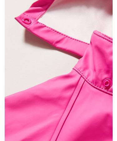 CareTec Girls Rain Jacket 140 Real Pink - Waterproof PU, No Fleece - Stylish & Functional - Buy Online on GoSupps.com