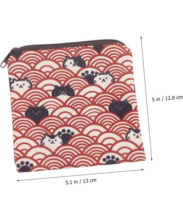 Buy Kombiiuda Women's Portable Hygiene Bag & Tampon Organizer Multifunctional Toilet Paper Holder & Storage for Students | International Shipping - Buy Online on GoSupps.com