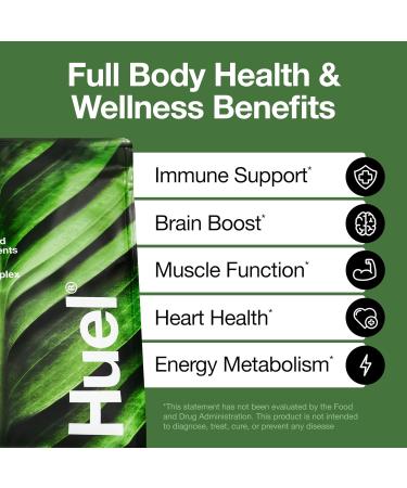 Buy Huel Daily Superblend Chocolate Powder - 25g Plant-Based Protein Super Greens & 87 Essential Vitamins | Eco-Friendly & International Shipping - Buy Online on GoSupps.com