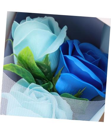 POPETPOP 3 Sets Rose Bouquet Box Wedding Decorations The Scented Rose Soap Bouquet Bouquets Artificial Arrangement Soap Soap Ornament Soap - Buy Online on GoSupps.com