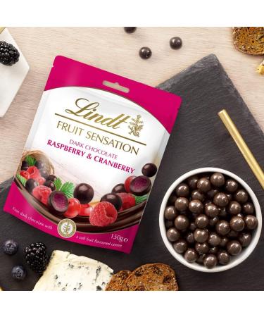 Fruit Sensation with dark chocolate raspberry and Ar ndano Rouge Lindt - Buy Online on GoSupps.com