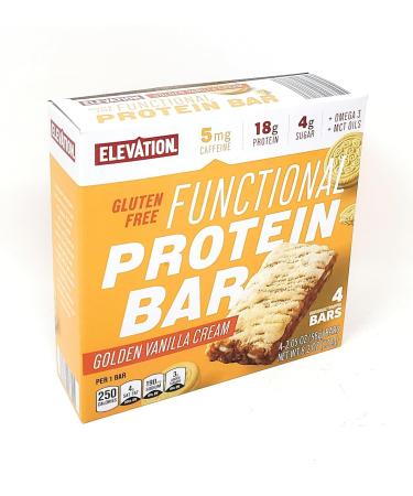 Functional Protein Bar Golden Vanilla Cream Gluten Free 8.2oz/232g (Packof 2) - Buy Online on GoSupps.com