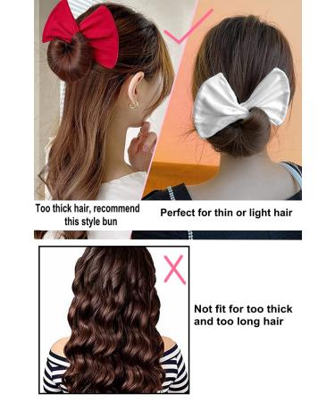 5pcs Hair Bun Maker Set - Magicalmai Perfect Lazy Curler Bun Maker for Women & Girls - Reusable French Deft Twister Tool - Black & White - Buy Online on GoSupps.com