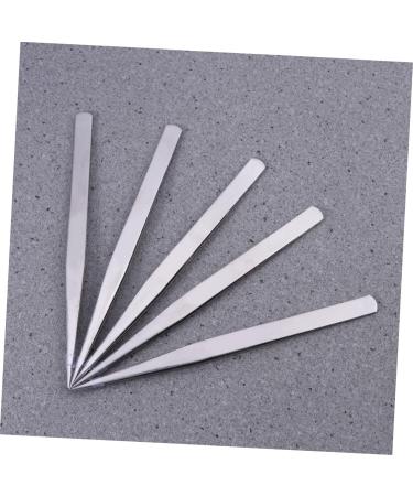 POPETPOP 10pc Stainless Steel Tweezers Tip Tweezers Sewing Tweezers Eyelash Tool Lash Tweezers Grade Stainless Steel Lash Cluster Tweezers Straight Tweezers Household Sewing Clips - Buy Online on GoSupps.com