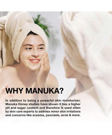 Manuka Honey Eczema Cream (8oz) - Moisturizing Lotion for Itchy, Dry Skin Relief - Skin-Soothing Treatment for Eczema & Psoriasis - 8 Ounce Pack for Kids, Adults, Babies - Buy Online on GoSupps.com