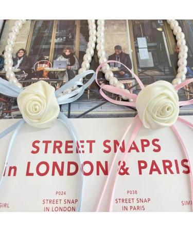 Buy Oralgos Sweet & Stylish Women's Necklace - Rose Cereal Pendants Choker with Pearls | Fashion-Forward Accessory - Buy Online on GoSupps.com