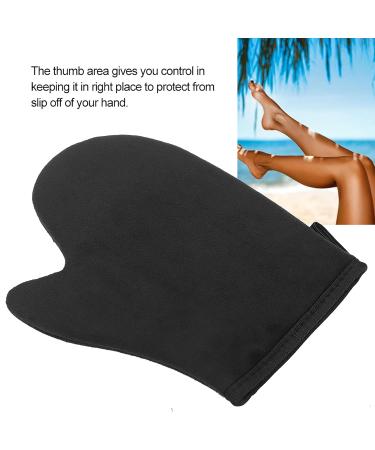 Soft Tanning Glove with Thumb Streak-Free Self Tanner Mitt & Lotion Applicator Tool | Velvety Soft for Perfect Beach Tan - Buy Online on GoSupps.com