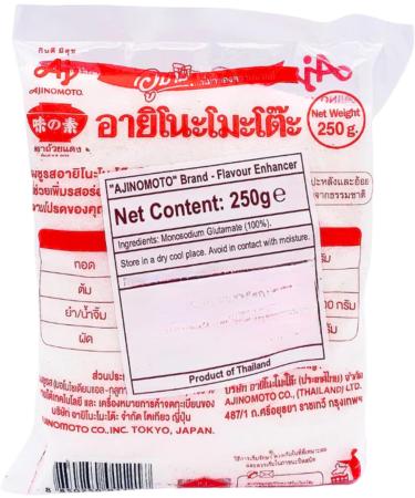 Ajinomoto MSG Monosodium Glutamate 250g (VMART) - Authentic Umami Seasoning 250.00g - Buy Online on GoSupps.com