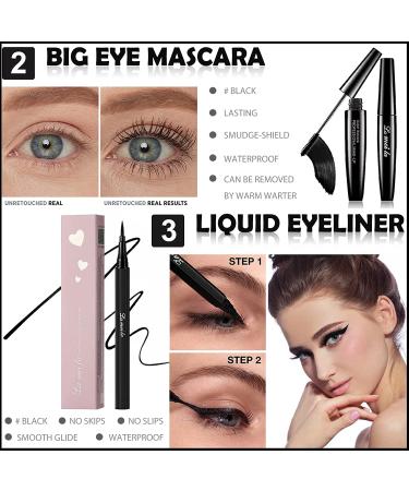 16 Colors Naked Eyeshadow Palette with Makeup Brushes and Eyeliner - Complete Makeup Kit for Girls, Waterproof Mascara and Sloth Cosmetic Bag - Ideal Gift Set for Women and Teens - Buy Online on GoSupps.com