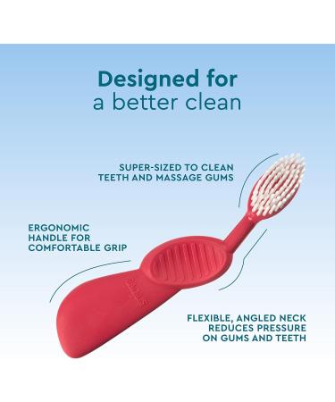 Buy Radius Scuba Toothbrush - Black Soft Right Hand - International Shipping Available - Buy Online on GoSupps.com